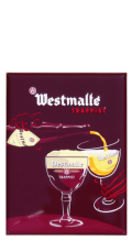 Cartel de Chapa de Westmalle Trappist